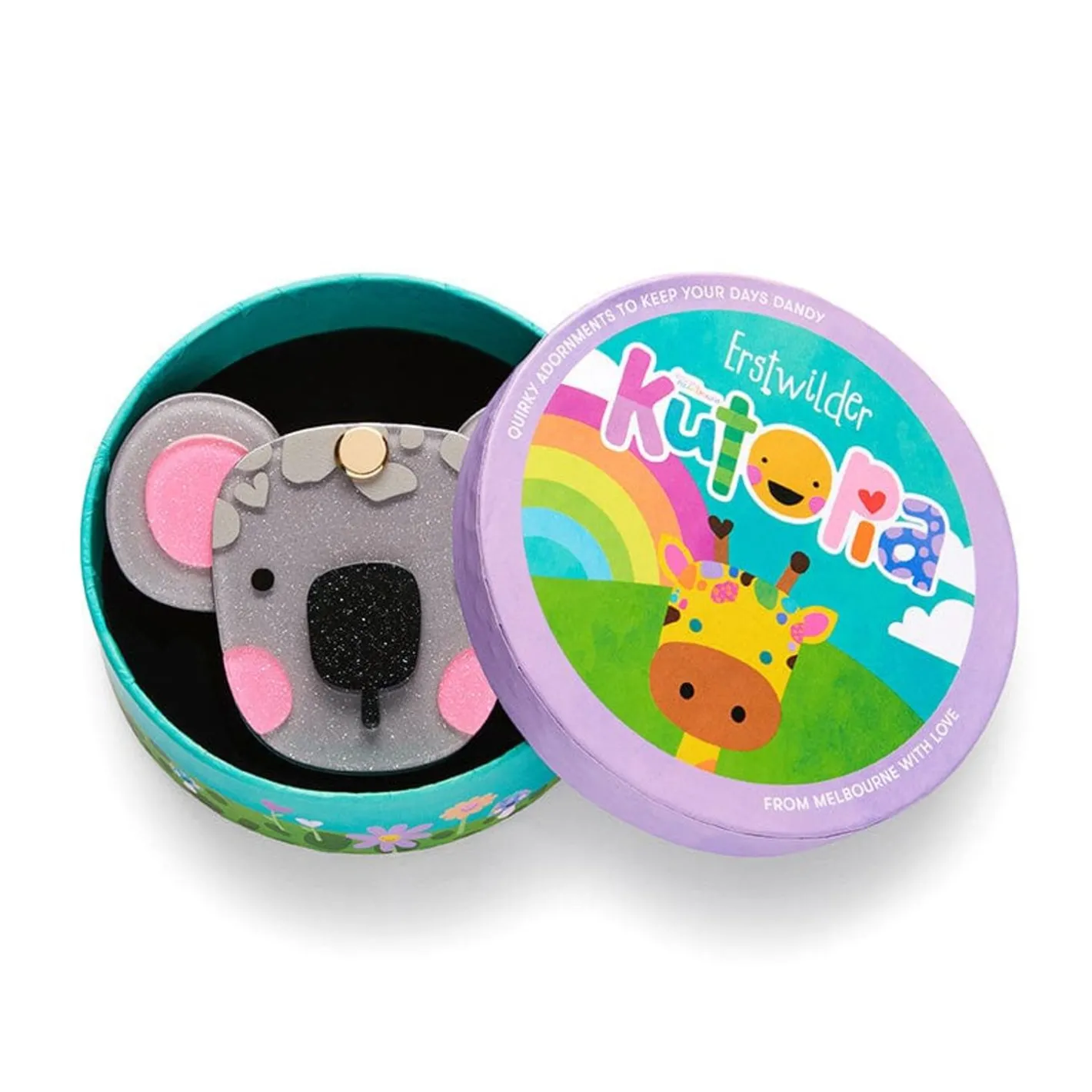 Erstwilder Keith The Koala Mirror Compact^ Mirror Compacts