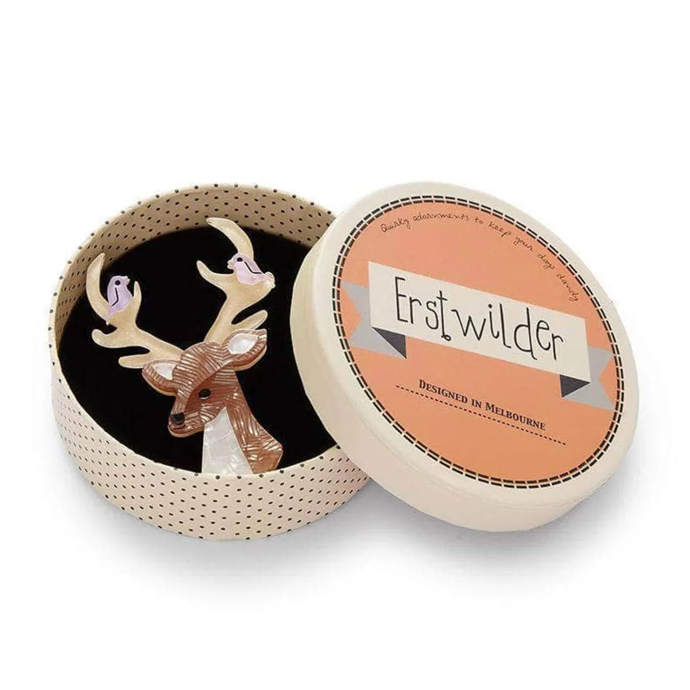 Erstwilder Kind-Hearted Keresh Brooch^ Brooches