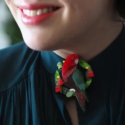 Erstwilder King Of Christmas Brooch^ Brooches