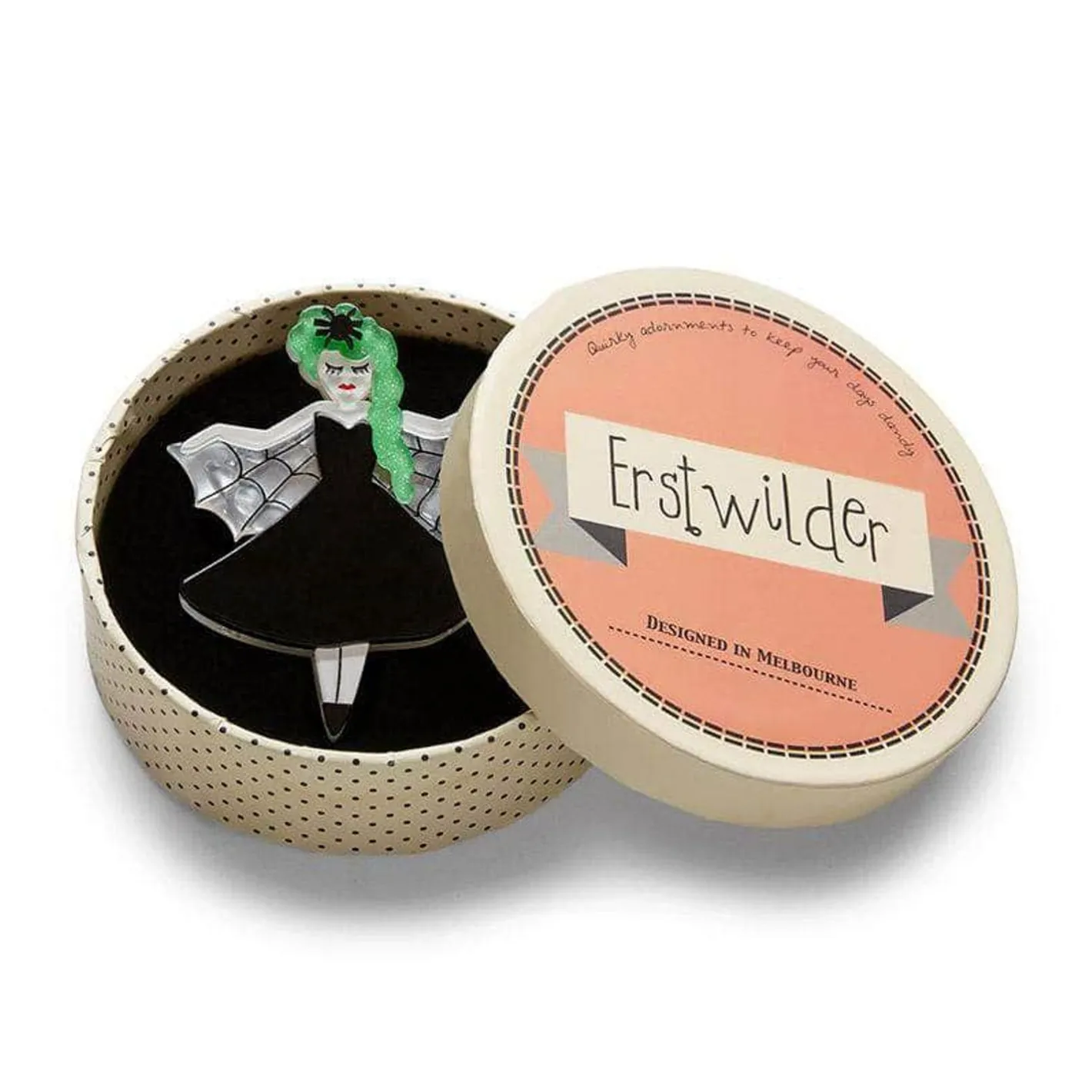 Erstwilder Kiss Of The Spider-Woman Brooch^ Brooches