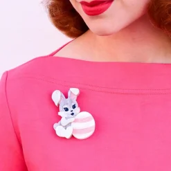 Erstwilder Kit & Egg Brooch^ Brooches