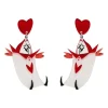 Erstwilder Knave Of Heart Earrings^ Earrings