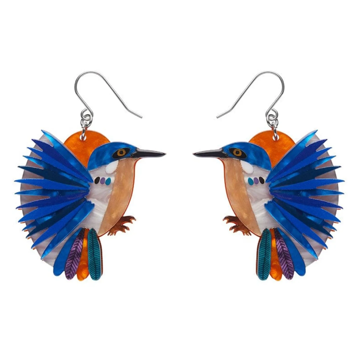 Erstwilder Kyrie Kingfisher Drop Earrings^ Earrings