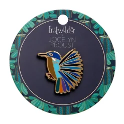 Erstwilder Kyrie Kingfisher Enamel Pin^ Enamel Pins