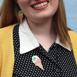 Erstwilder La Dolce Vita Gelato Brooch^ Brooches