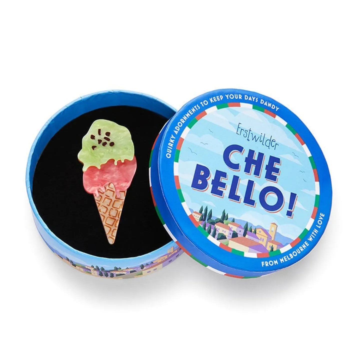 Erstwilder La Dolce Vita Gelato Brooch^ Brooches