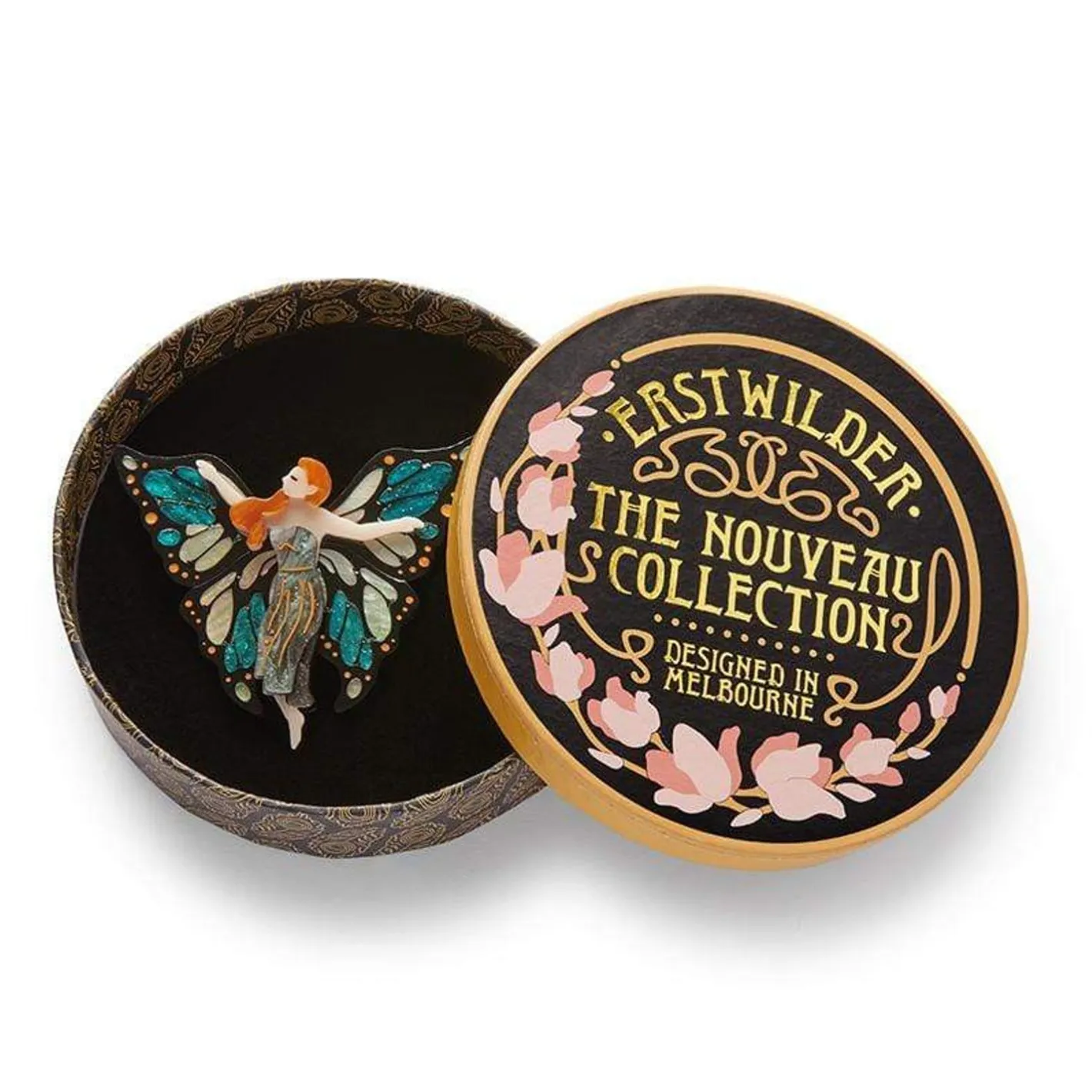 Erstwilder La Fee Verte Brooch^ Brooches