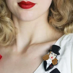 Erstwilder Lady Astaire Brooch^ Brooches