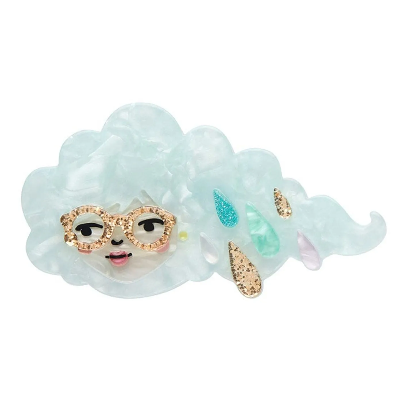 Erstwilder Lainey The Rainy Brooch^ Brooches