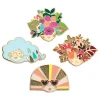 Erstwilder Laura Blythman Enamel Pin Pack - 4 Piece^ Enamel Pins