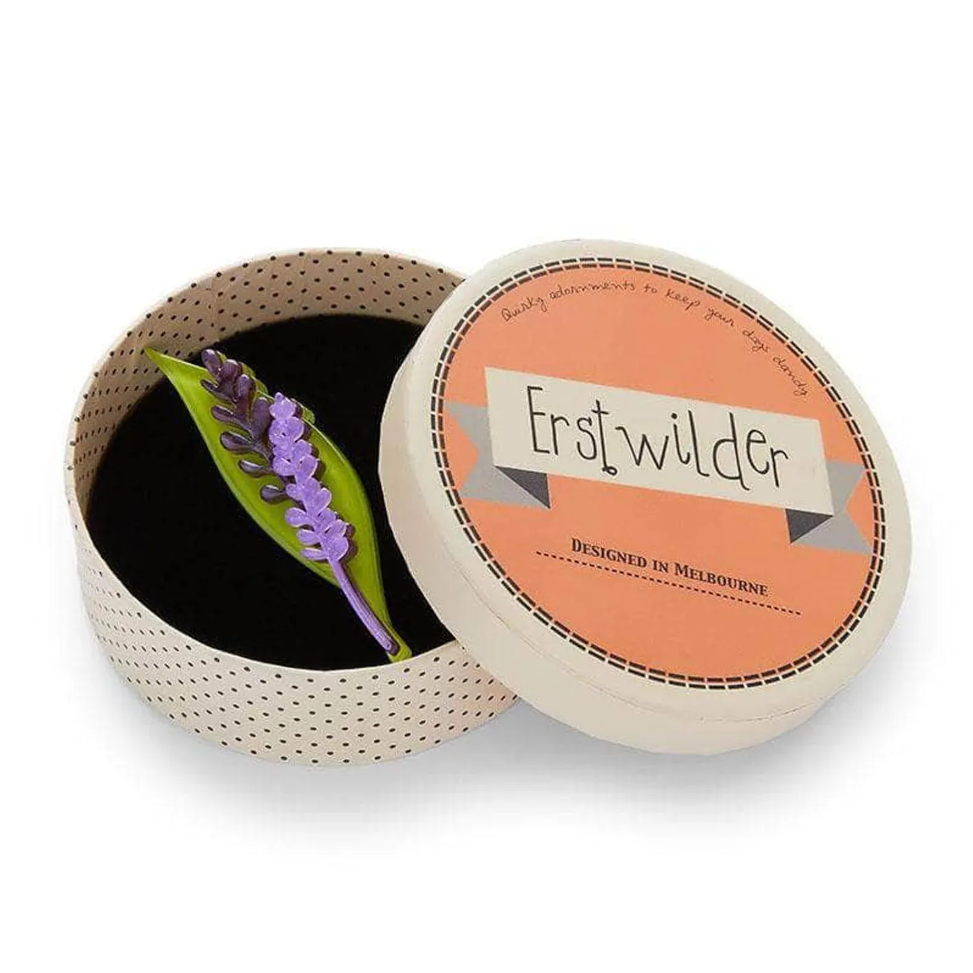 Erstwilder Lavender Daze Brooch^ Brooches
