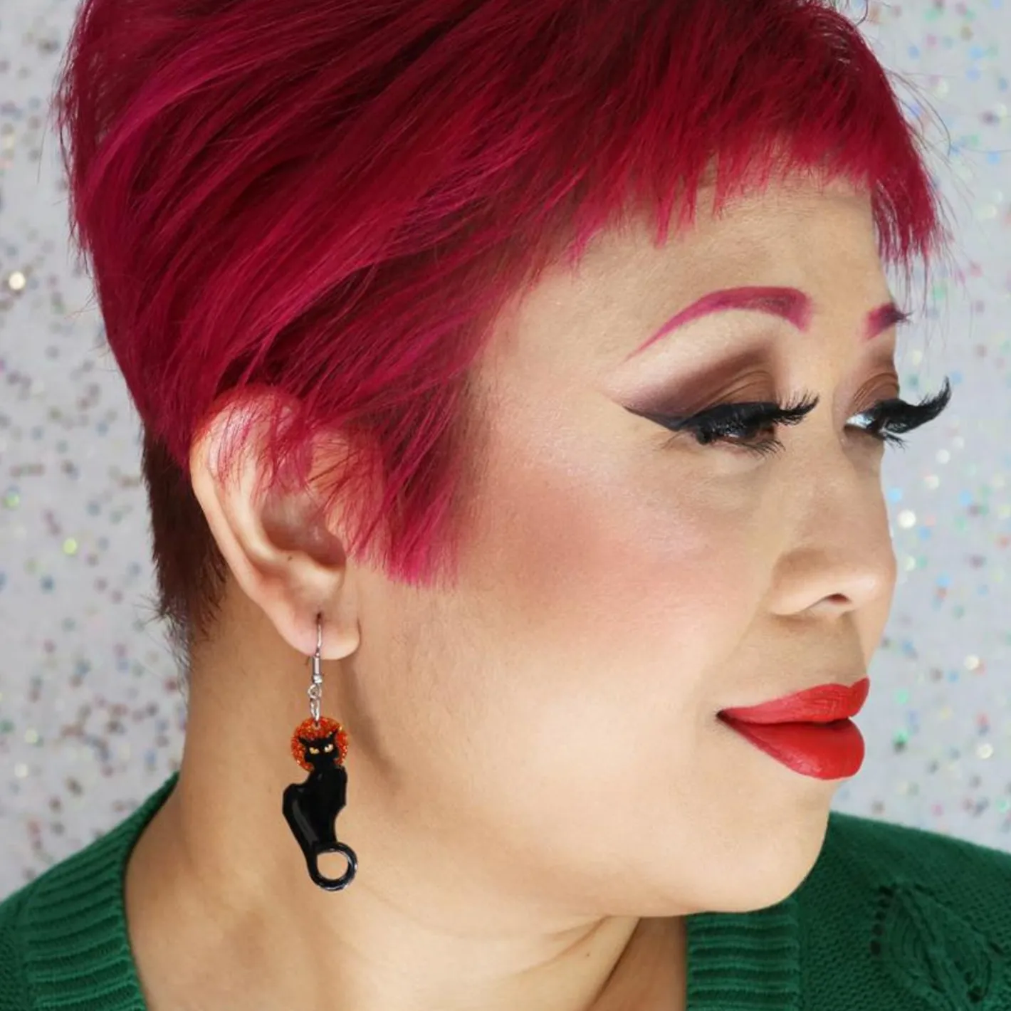 Erstwilder Le Chat Noir Earrings^ Earrings