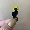 Erstwilder Le Chat Noir Enamel Pin^ Enamel Pins