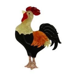 Erstwilder Le Coq Gaulois Brooch^ Brooches