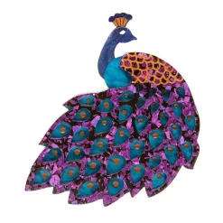 Erstwilder Le Peacock Royal Brooch^ Brooches