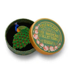 Erstwilder Le Peacock Royal Brooch^ Brooches
