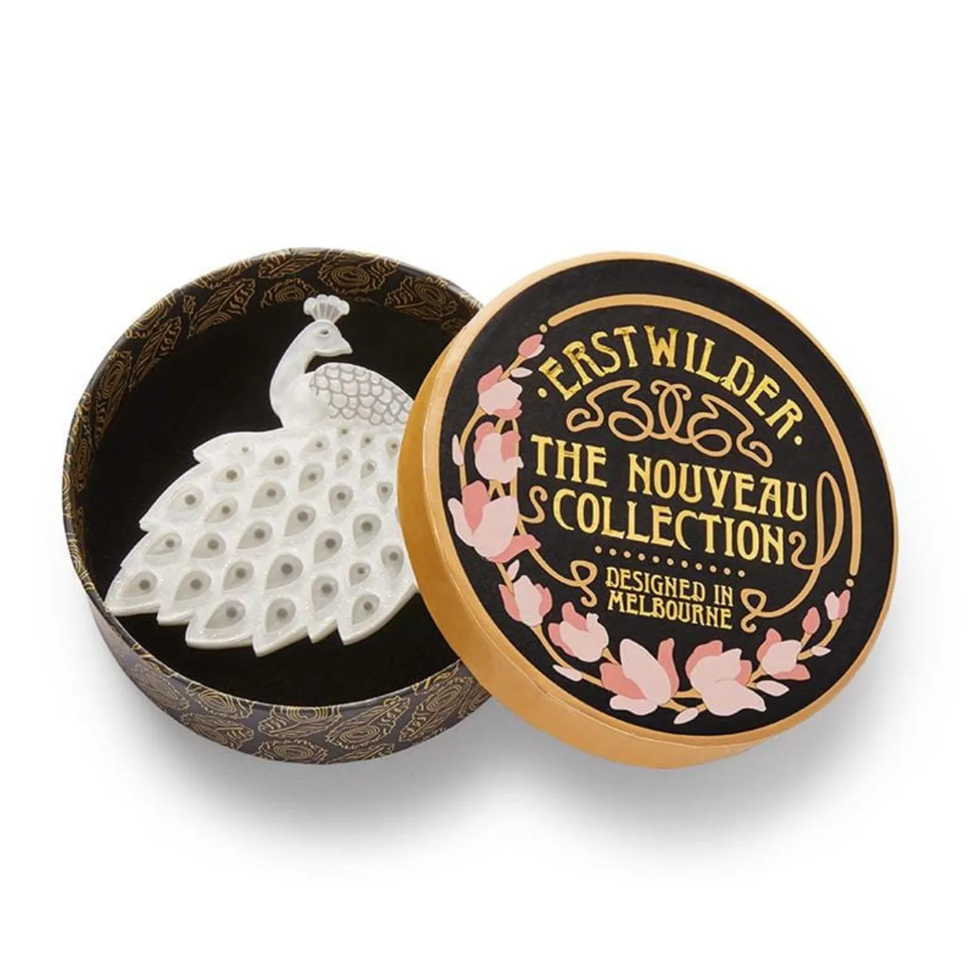 Erstwilder Le Peacock Royal Brooch^ Brooches