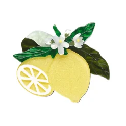 Erstwilder Lemon Drop Brooch^ Brooches