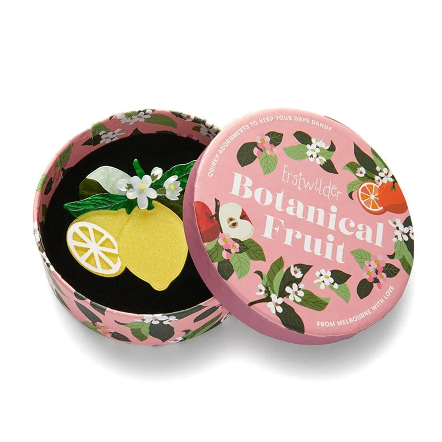 Erstwilder Lemon Drop Brooch^ Brooches