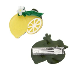 Erstwilder Lemon Drop Hair Clips Set - 2 Piece^ Hair Clips & Claws