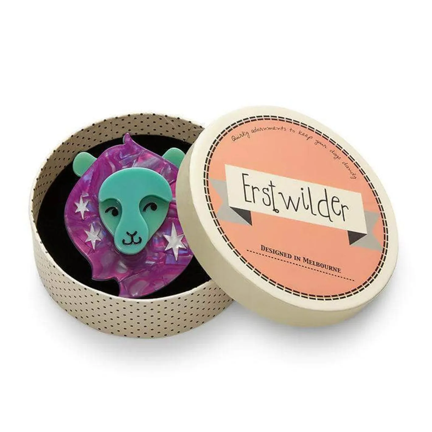 Erstwilder Leo The Leader Brooch^ Brooches