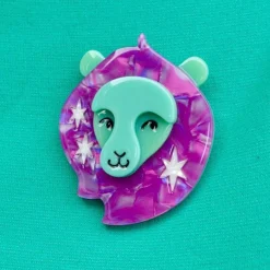 Erstwilder Leo The Leader Brooch^ Brooches