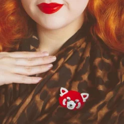 Erstwilder Lesser Rusty Red Panda Brooch^ Brooches