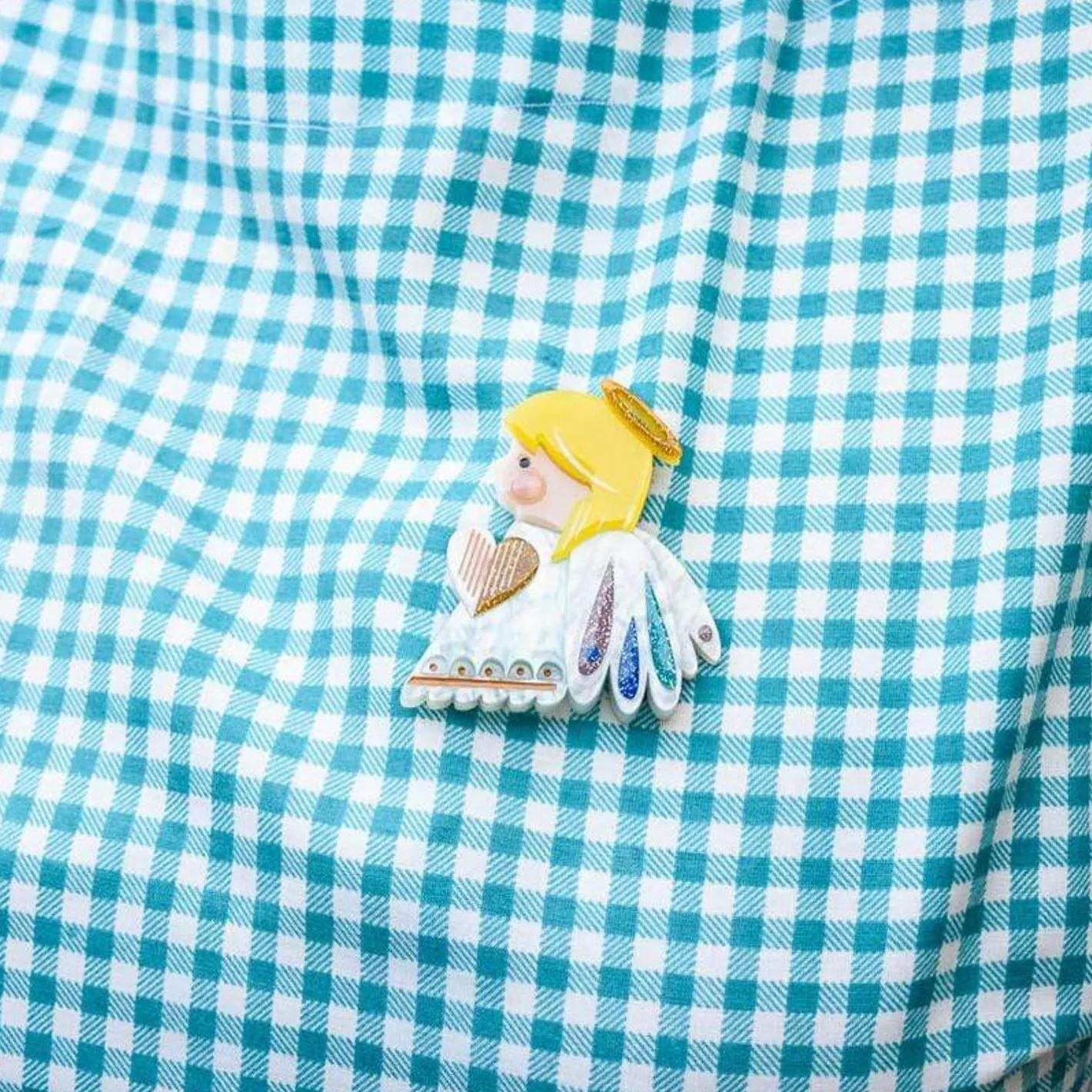 Erstwilder Little Angel Brooch^ Brooches