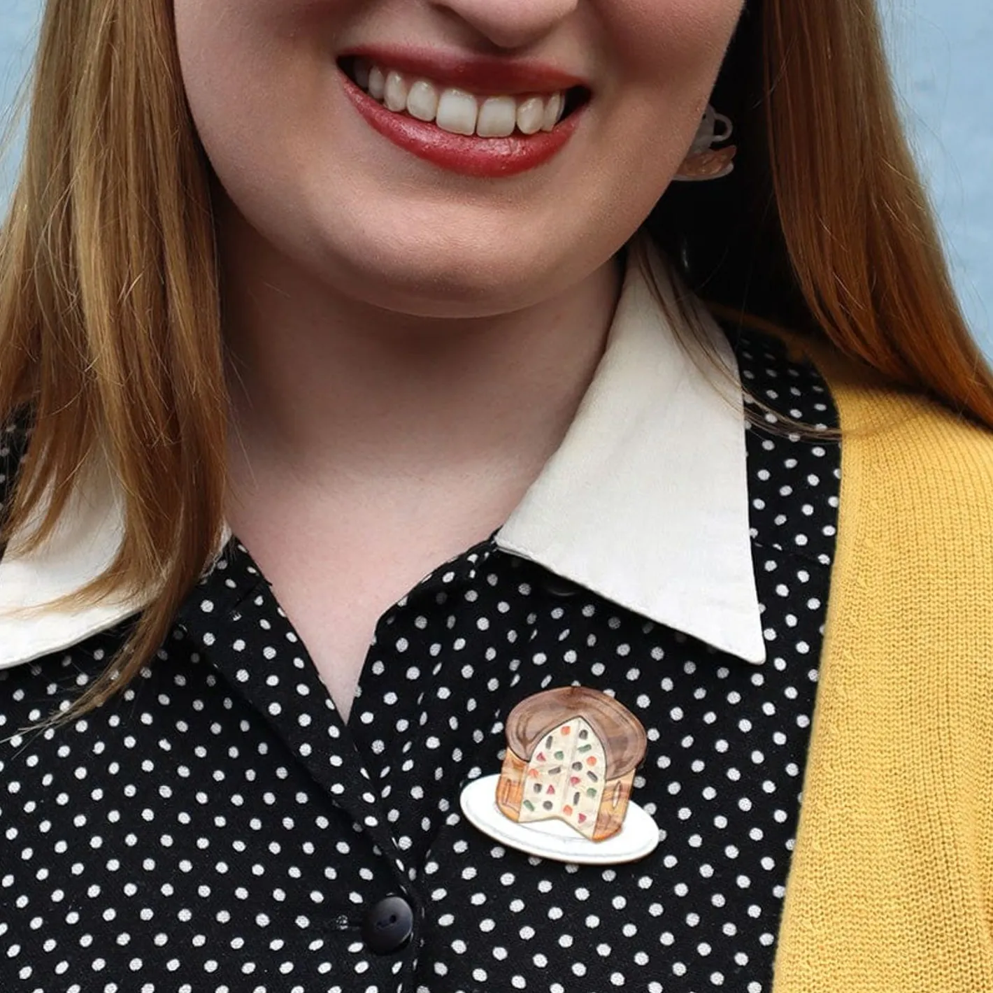Erstwilder Little Big Bread Brooch^ Brooches