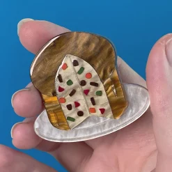 Erstwilder Little Big Bread Brooch^ Brooches
