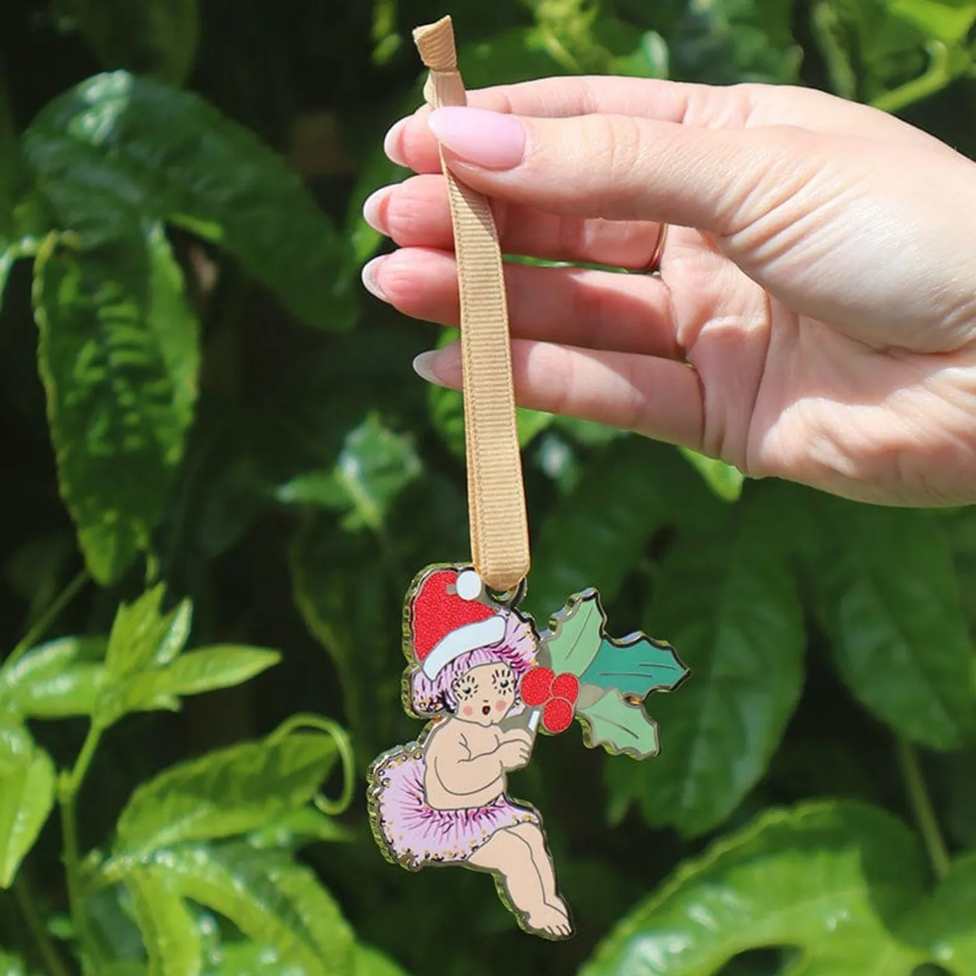Erstwilder Little Ragged Christmas Blossom Tree Ornament^ Tree Ornaments