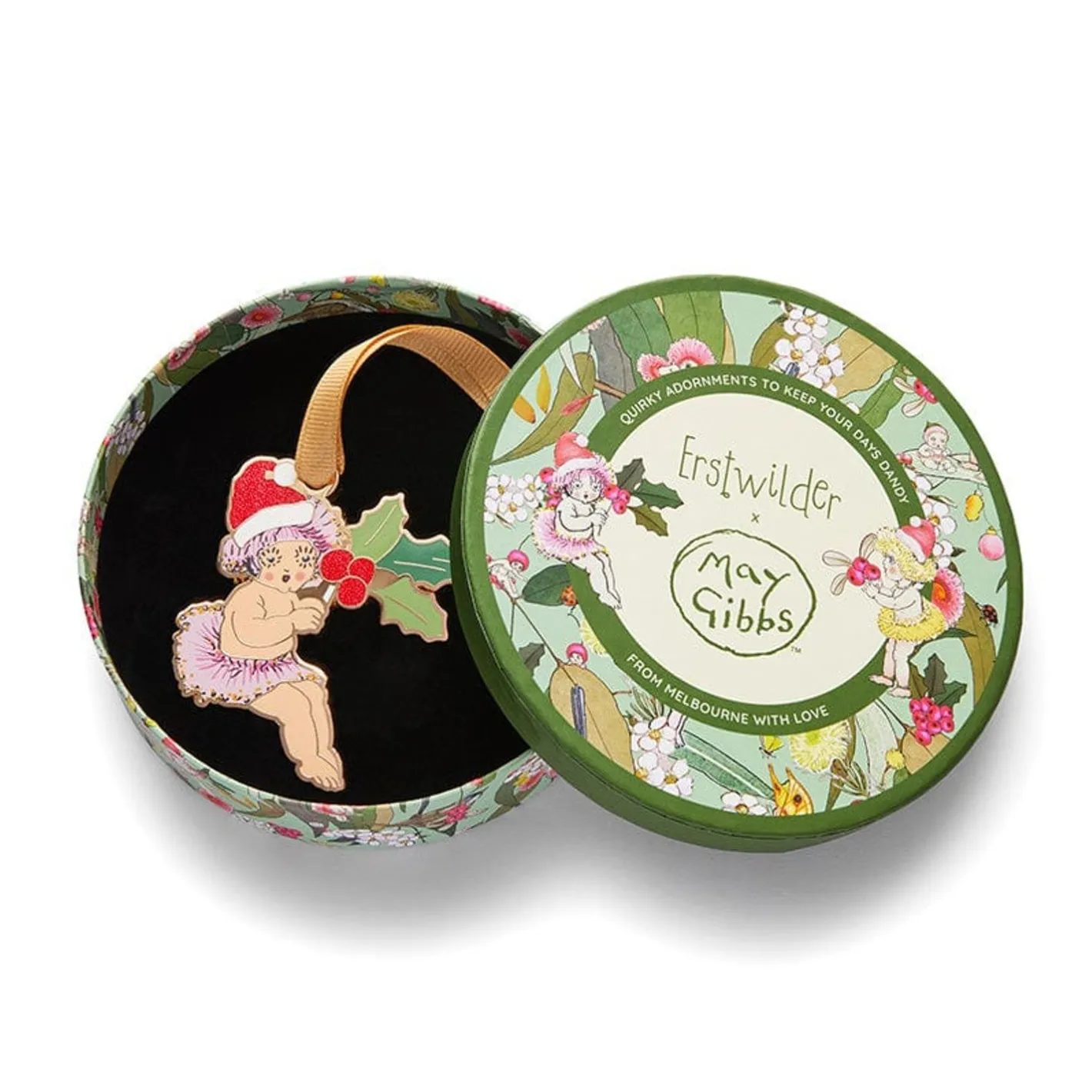 Erstwilder Little Ragged Christmas Blossom Tree Ornament^ Tree Ornaments