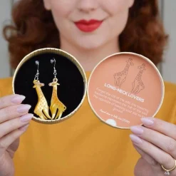Erstwilder Long-Neck Lovers Earrings^ Earrings