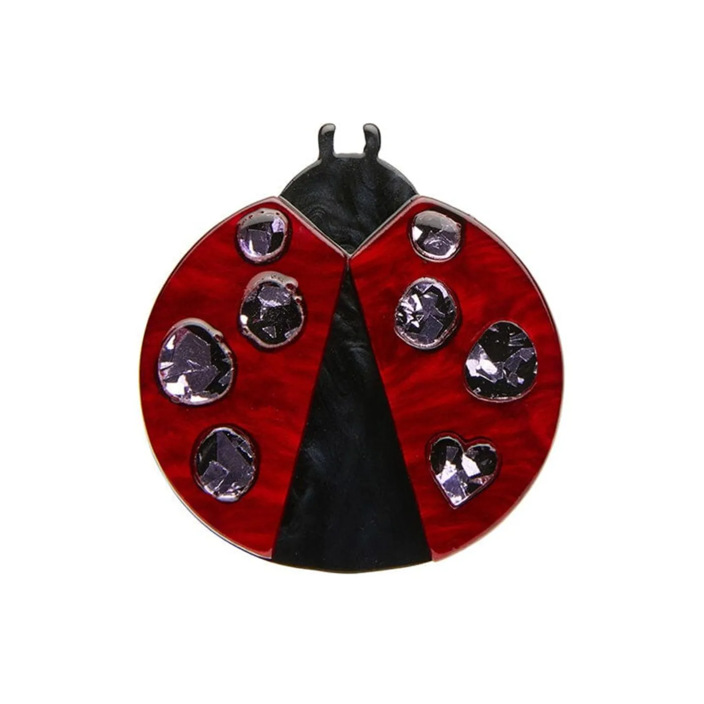 Erstwilder Lou Lou Ladybug Mini Brooch^ Brooches