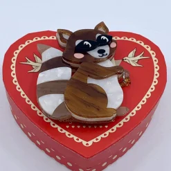 Erstwilder Love Bandit Brooch^ Brooches