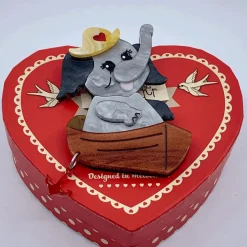 Erstwilder Love Boat Brooch^ Brooches