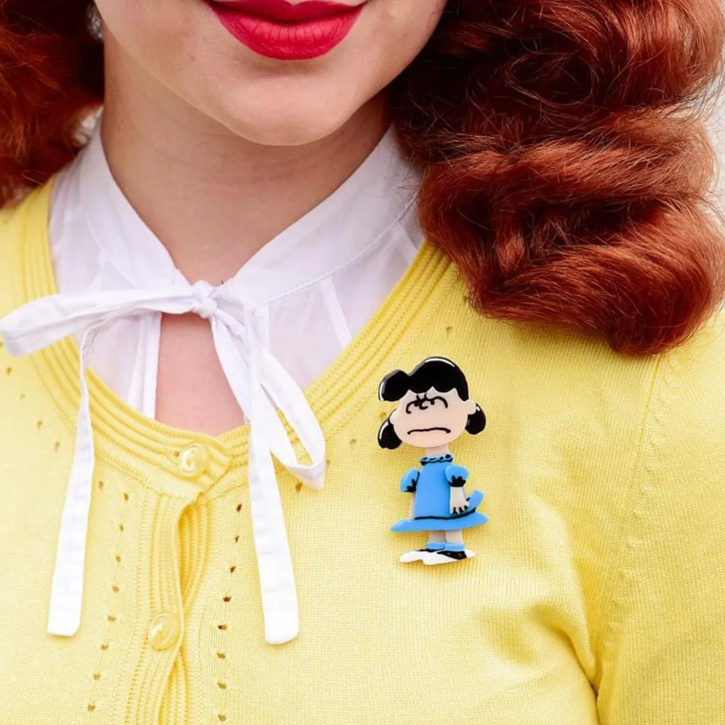 Erstwilder Lucy Van Pelt Brooch^ Brooches