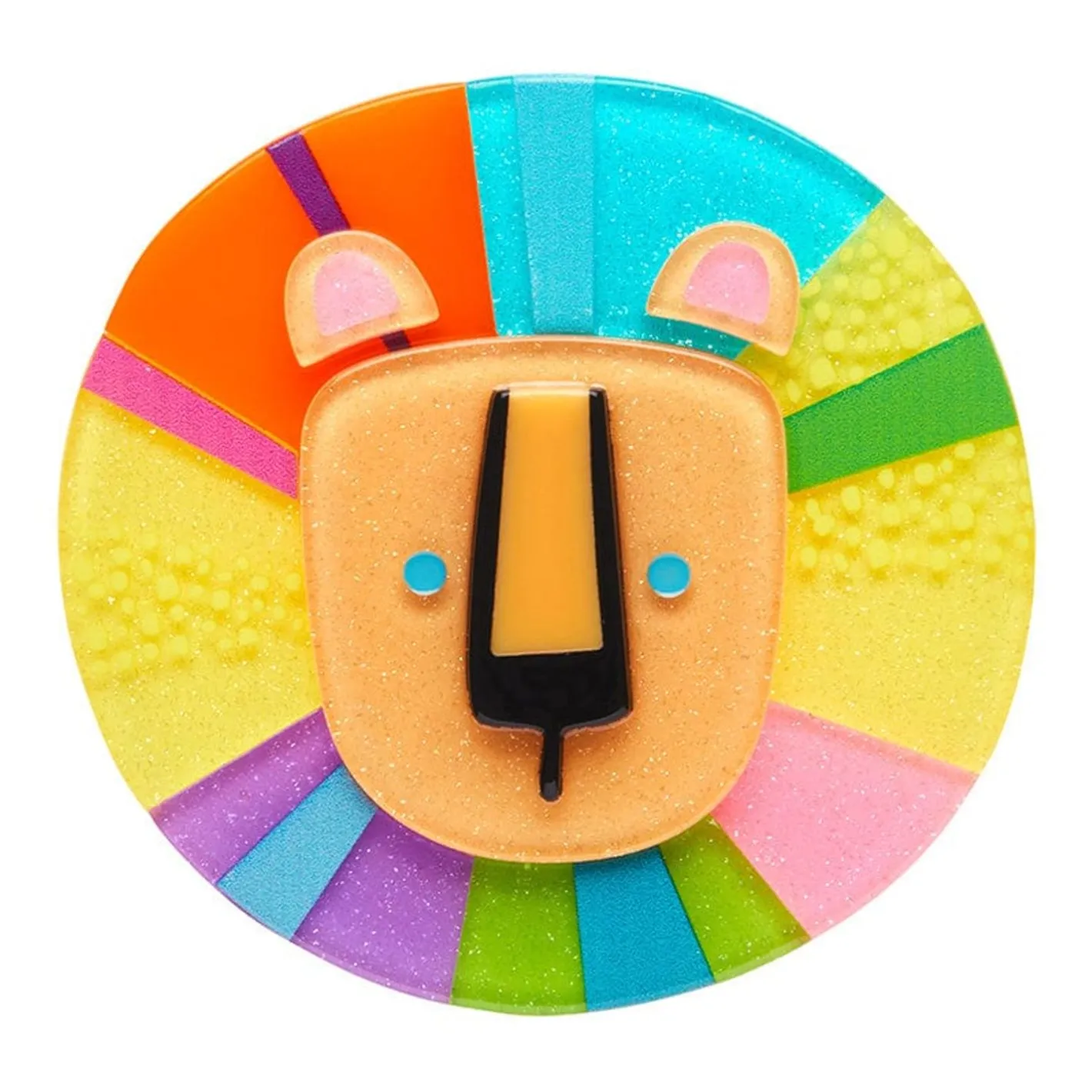 Erstwilder Luka The Lion Brooch^ Brooches