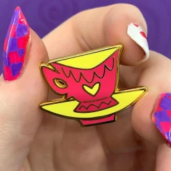 Erstwilder Mad Hatter'S Tea Party Cup Enamel Pin^ Enamel Pins