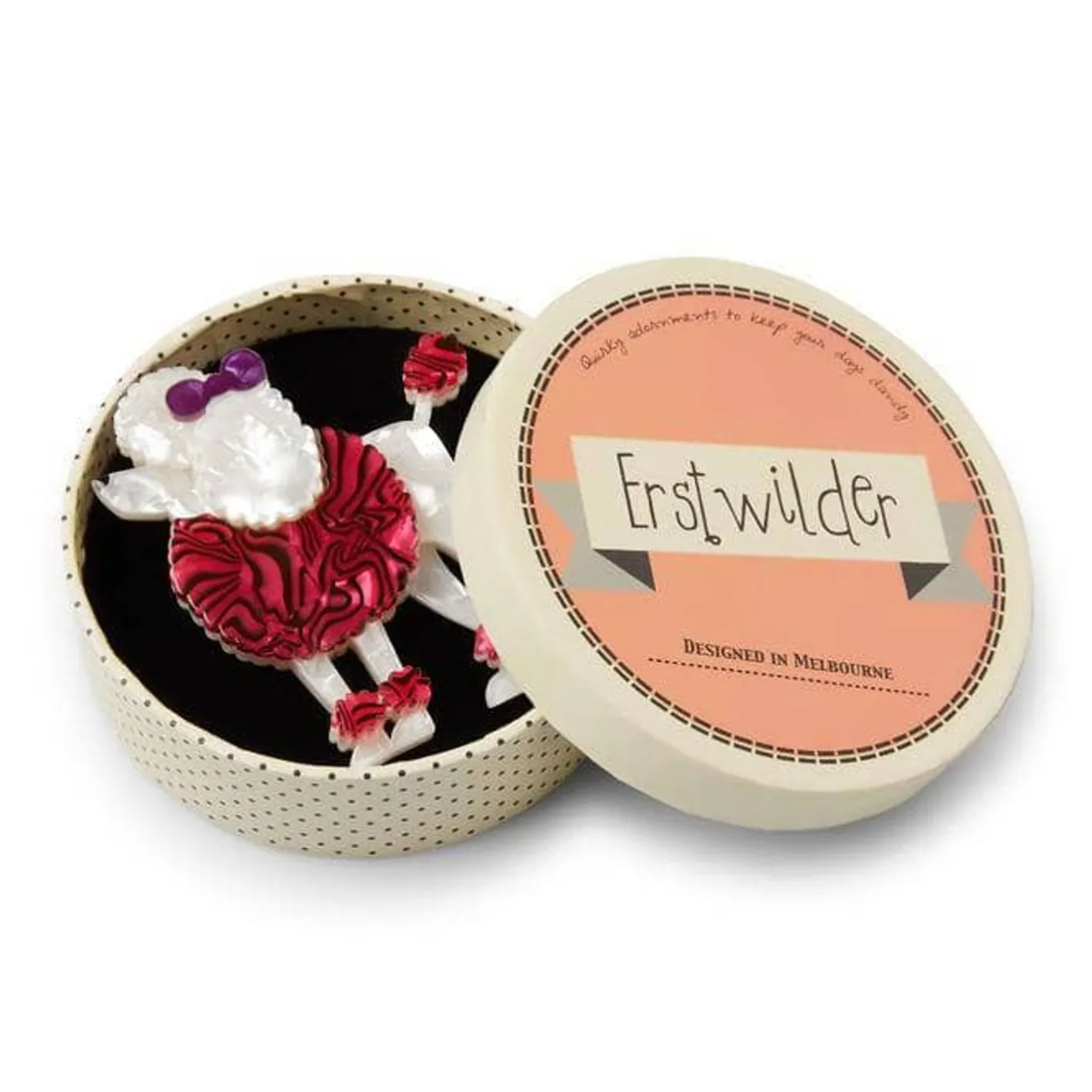 Erstwilder Madame Amore Brooch^ Brooches