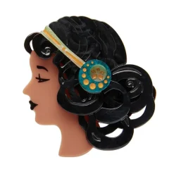 Erstwilder Mademoiselle Bernhardt Brooch^ Brooches
