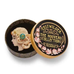 Erstwilder Mademoiselle Bernhardt Brooch^ Brooches