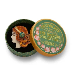 Erstwilder Mademoiselle Bernhardt Brooch^ Brooches