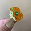 Erstwilder Mademoiselle Bernhardt Enamel Pin^ Enamel Pins