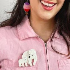 Erstwilder Mama Bear Brooch^ Brooches