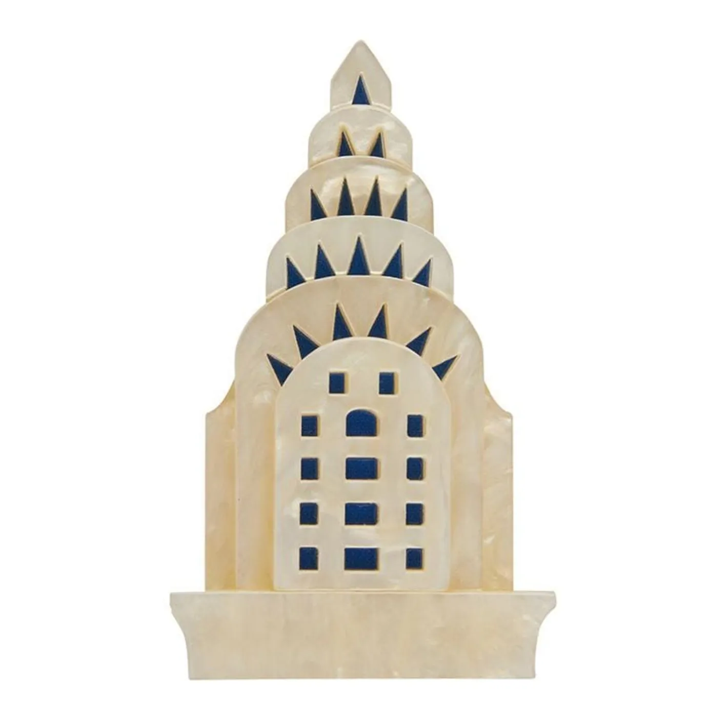Erstwilder Manhattan Monument Brooch^ Brooches