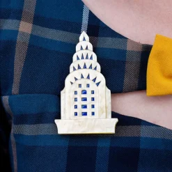 Erstwilder Manhattan Monument Brooch^ Brooches