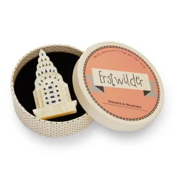 Erstwilder Manhattan Monument Brooch^ Brooches