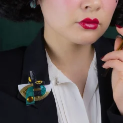 Erstwilder Master Of Secrets Anubis Brooch^ Brooches