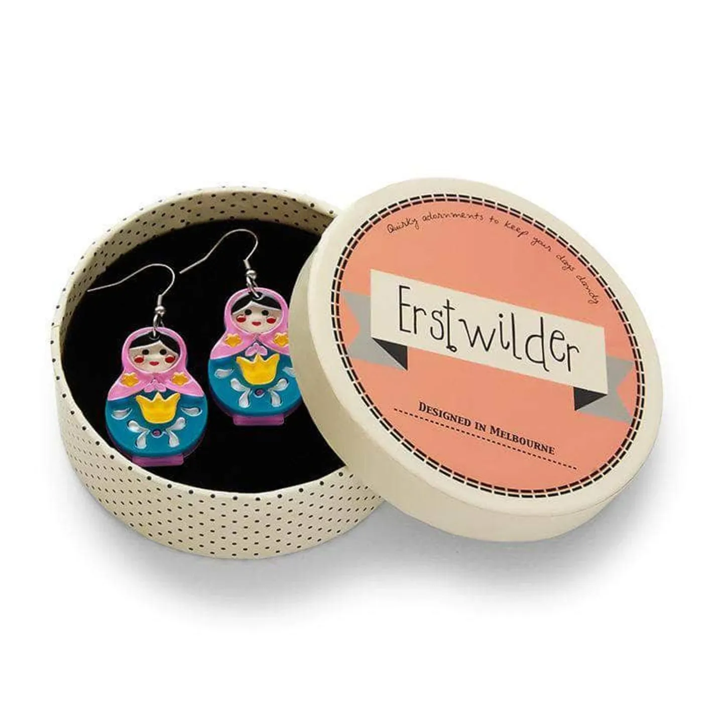 Erstwilder Matryoshka Memories Earrings^ Earrings